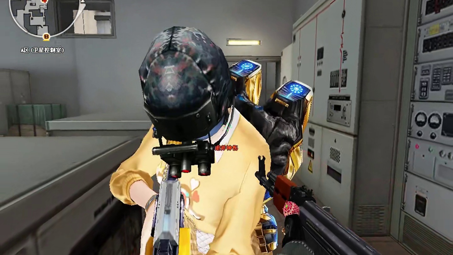 众所周知，让队友闭嘴的唯一方式就是。。 #穿越火线 #cf决战天府