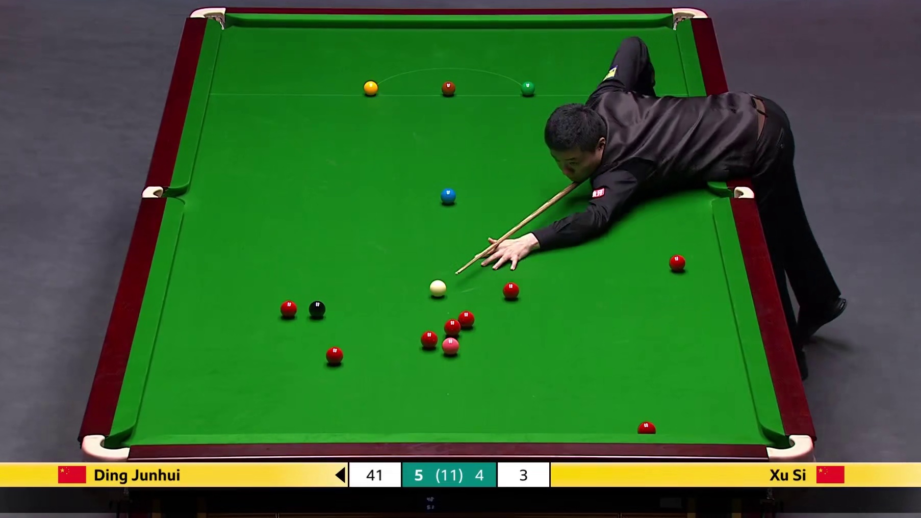 把握机会一杆制胜，“中国龙”挺进16强