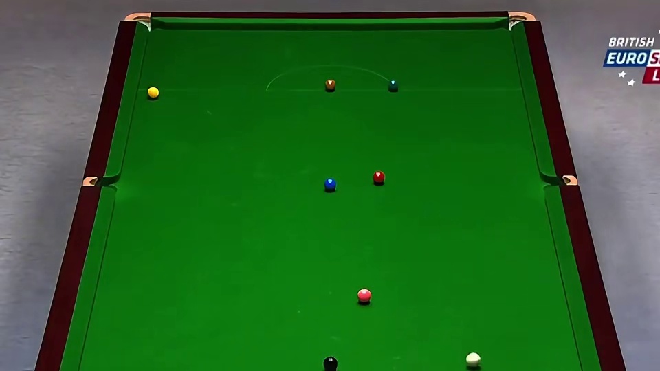 奥沙利文凭什么称中袋老王子离谱角度趴身就拼