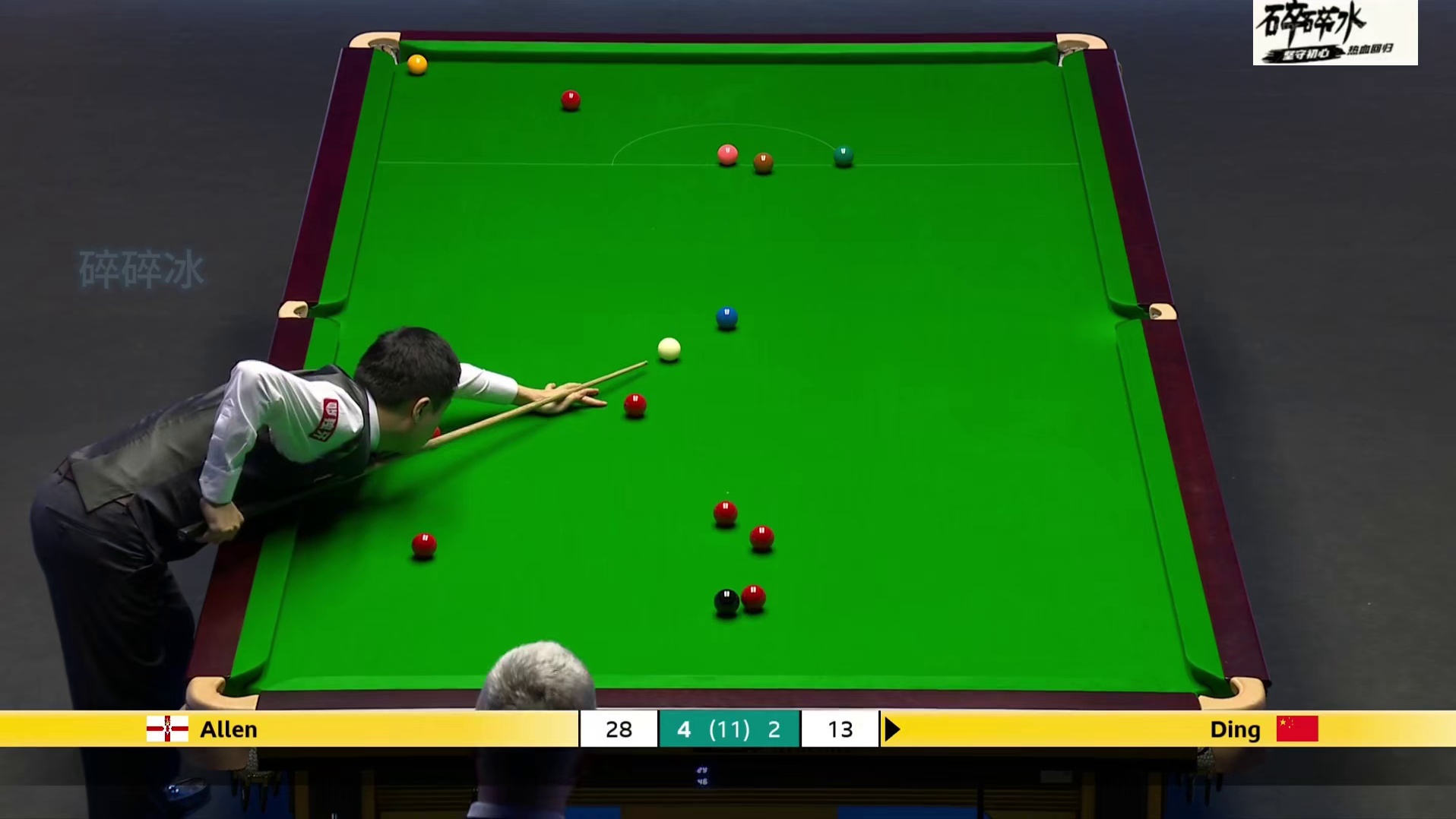 丁俊晖再战英锦赛，单杆制胜、赢球太轻松了，球迷：好成绩要来！