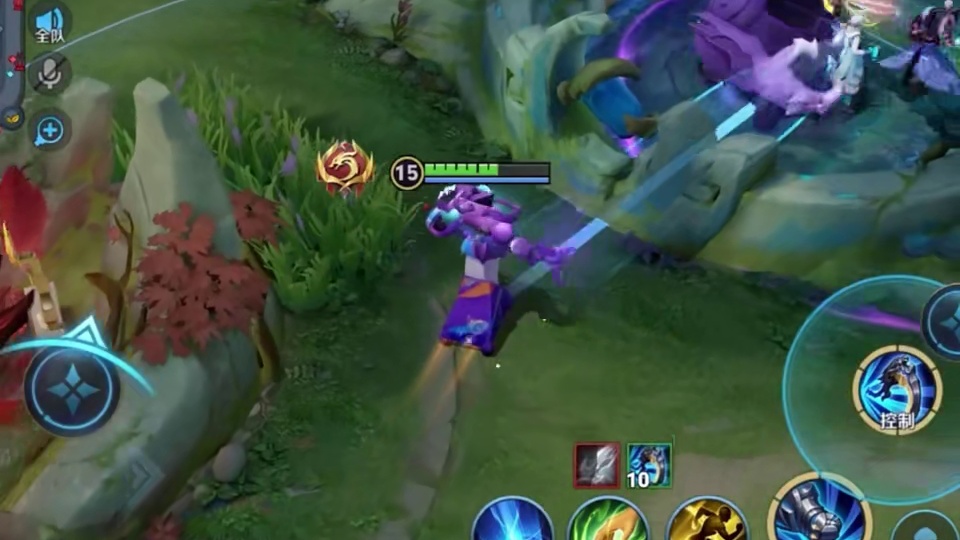 闪现追击，追到对面五人反打