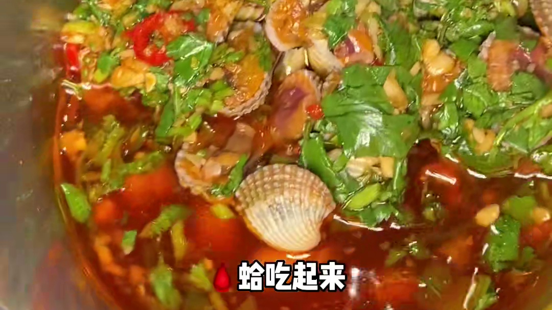 生腌的螃蟹肉，真的太嫩了