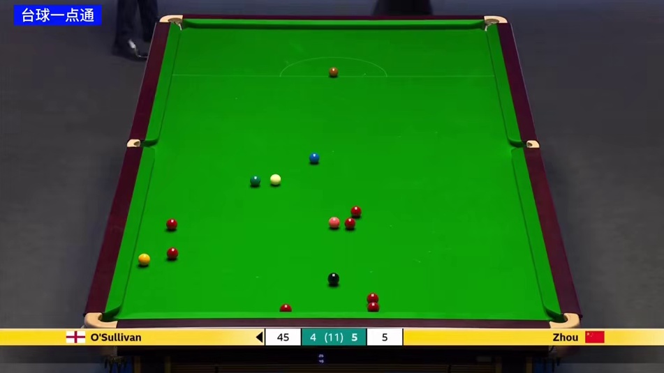 英锦赛：决胜局来了，奥沙利文准备收拾回家！对手：等等#斯诺克 #台球 #奥沙利文 #2025斯诺克英