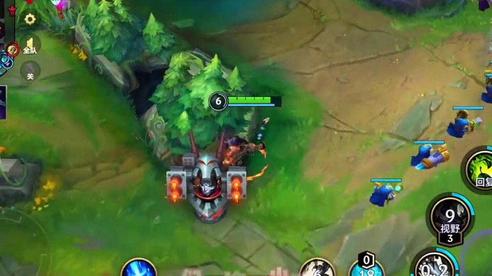 英雄联盟手游陪玩 刚露头就被秒#英雄联盟手游#英雄联盟手游陪玩