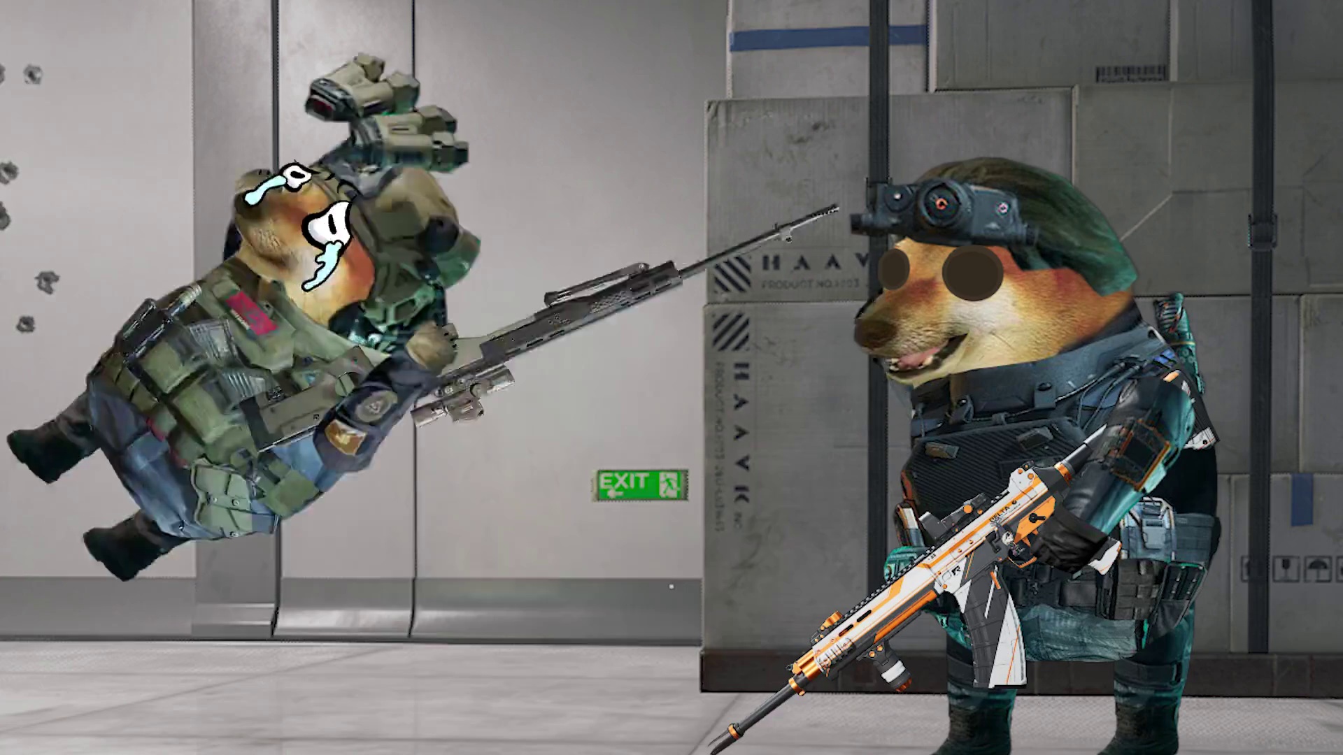 航天颗秒哥！大战地狱五头犬！