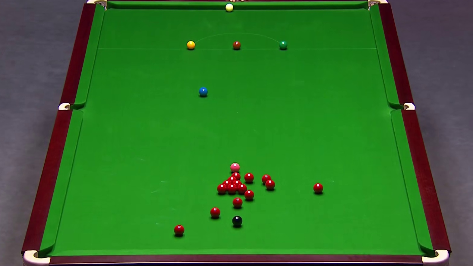 2025斯诺克英锦赛！奥沙利文VS周跃龙，第7局