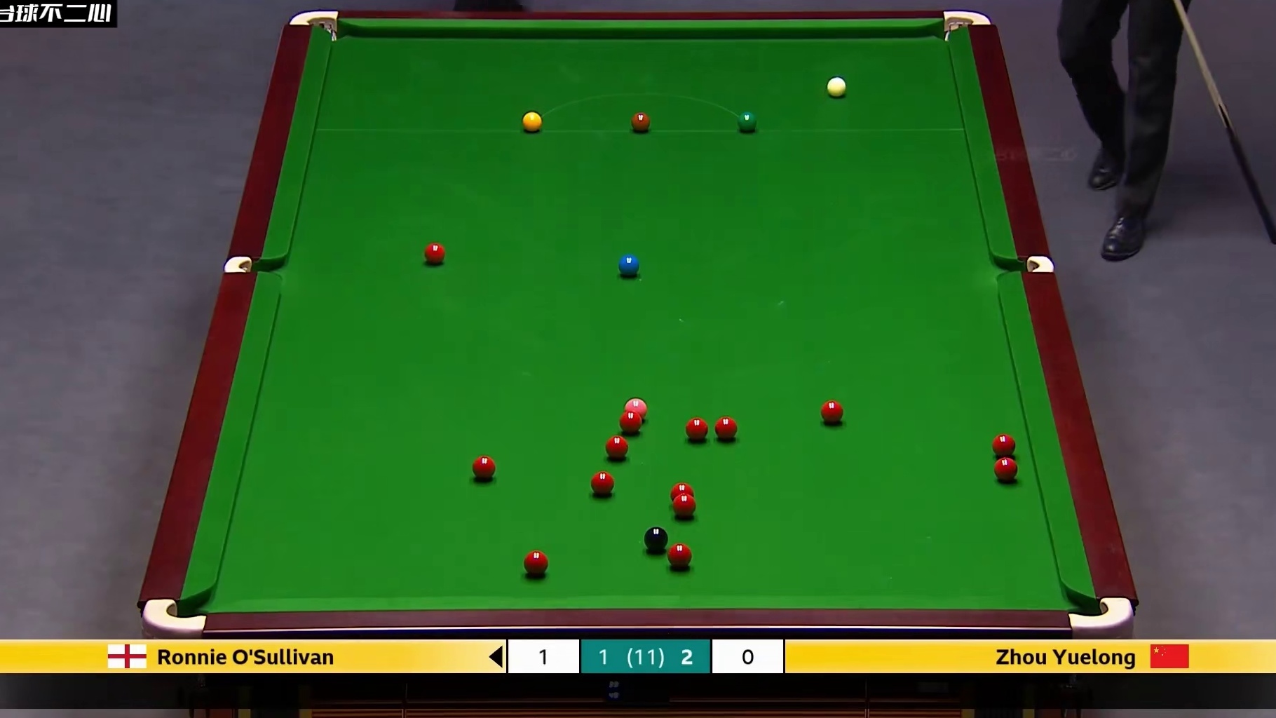 中袋准的离谱！奥沙利文英锦赛出杆太快，行云流水围球强行破百！ #斯诺克 #奥沙利文 #周跃龙 #英锦