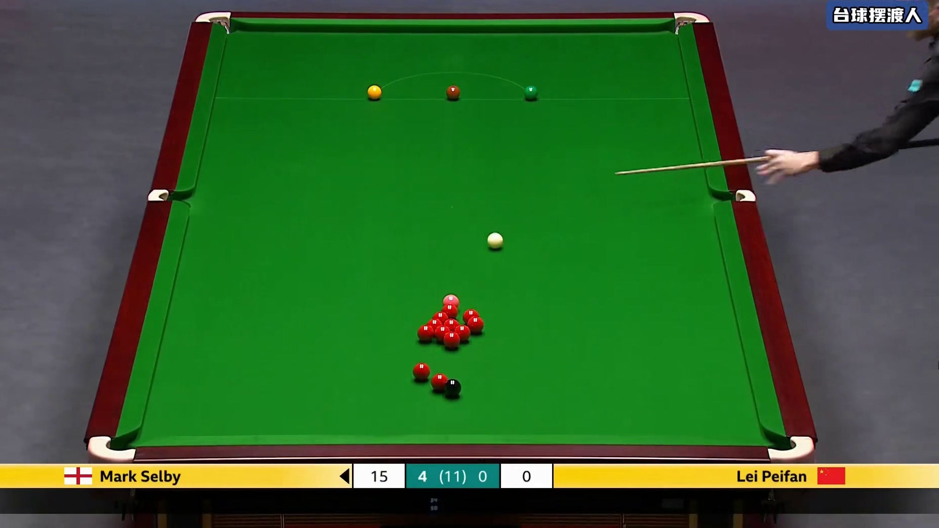 塞大师太激进了！极限准度球上手！连续高能强行纠错，K球太完美 #斯诺克 #台球 #奥沙利文 #塞尔比
