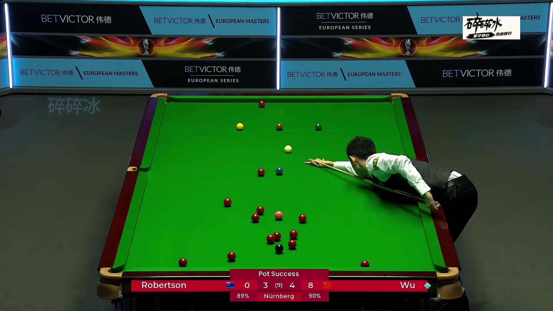 5-3获胜！吴宜泽再秀逆天准度，强势干掉罗伯逊、打得真精彩！