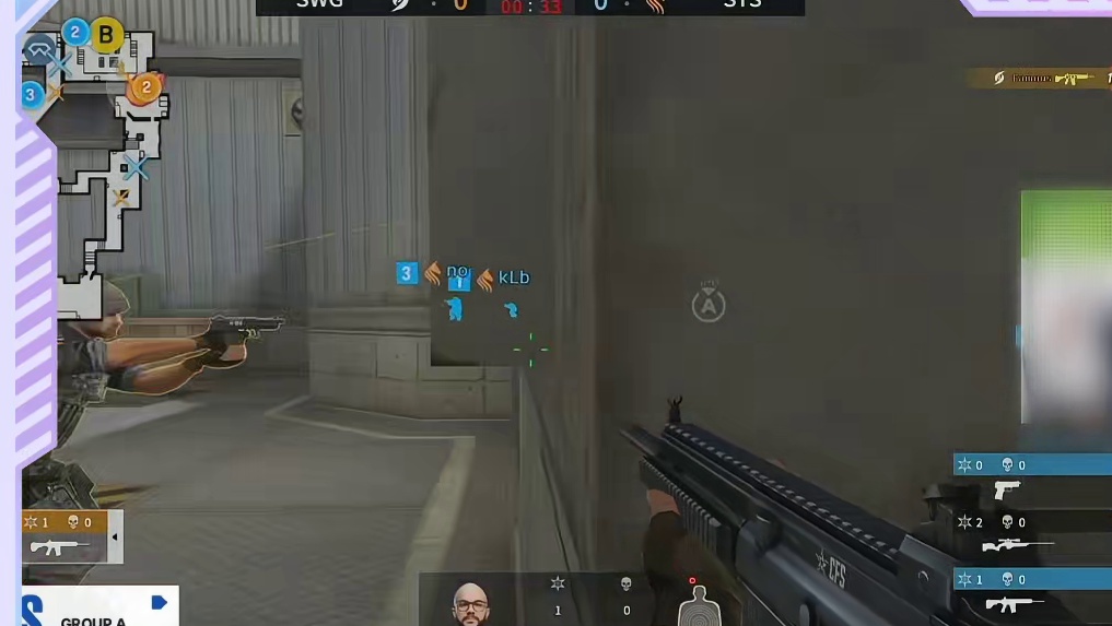 光头哥独木难支不敌菲律宾小孩战队 xfamous每次都给人无敌的枪法，但是队友总是太差。#光头枪神对