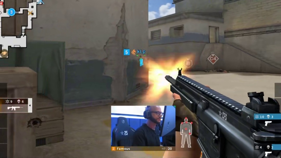 北美光头哥famous孤胆英雄四杀五杀难救主