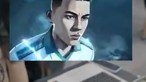 突袭CFS比赛现场，抓拍N9看CFS大魔王宣传片的真实反应！跨次元同框，强者与强者的对视，是否会燃起