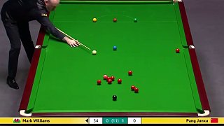 2025斯諾克英國錦標賽；威廉姆斯vs龐俊旭