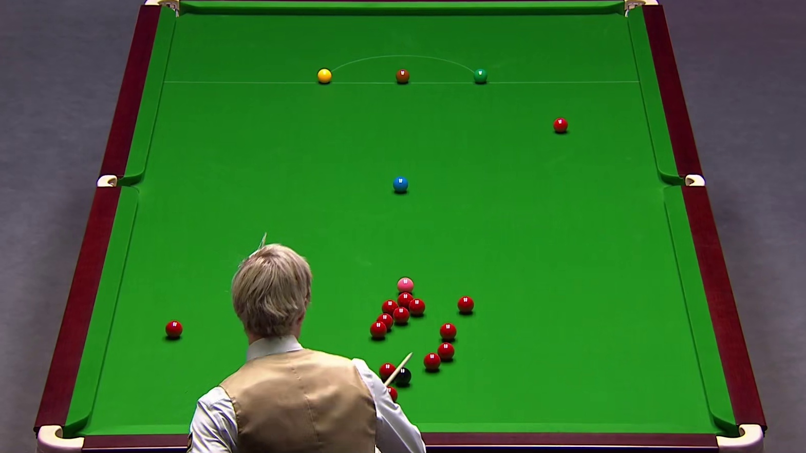 2025斯诺克英国锦标赛：吴宜泽vs罗伯逊