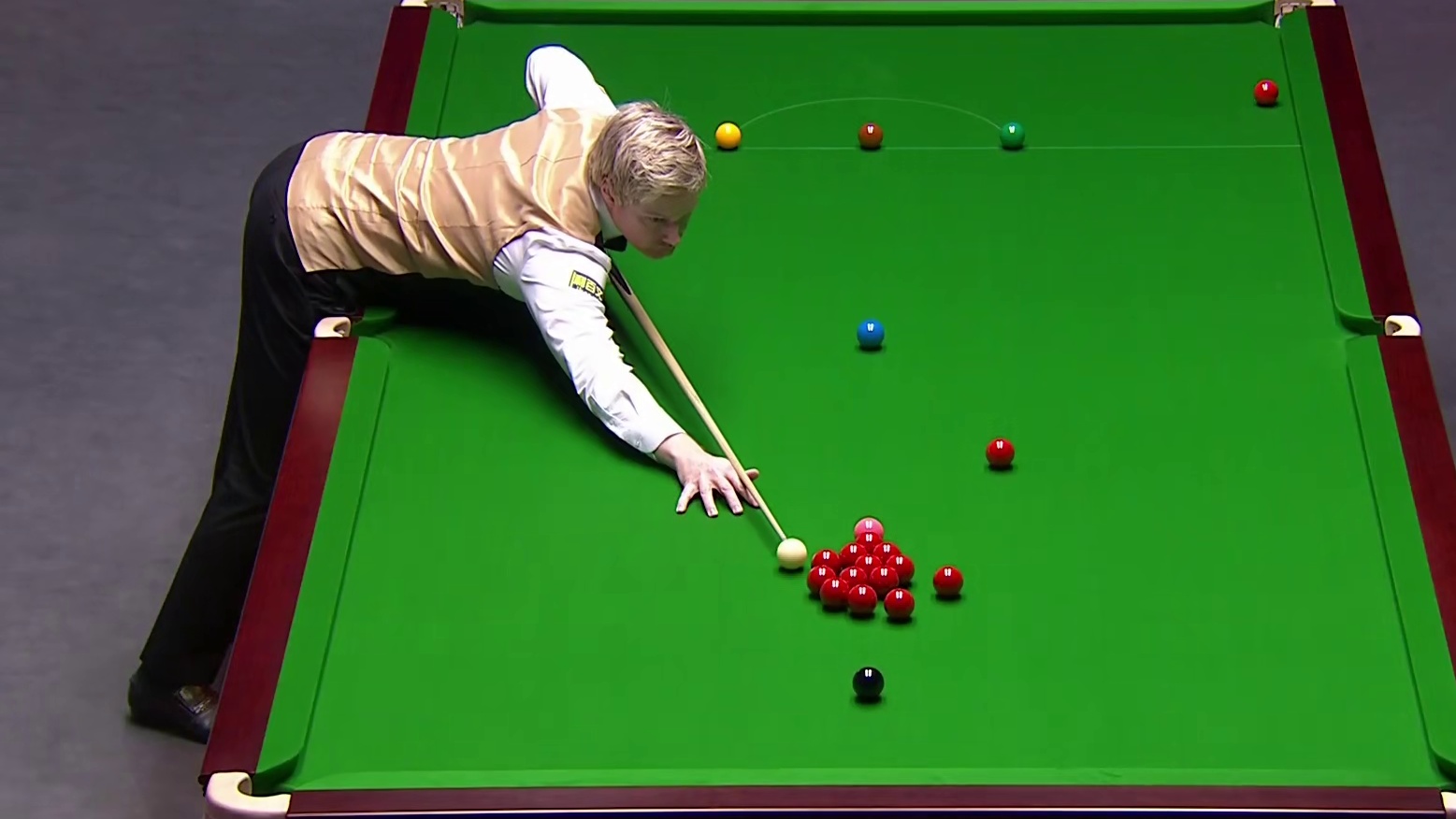 2025斯诺克英国锦标赛：吴宜泽vs罗伯逊