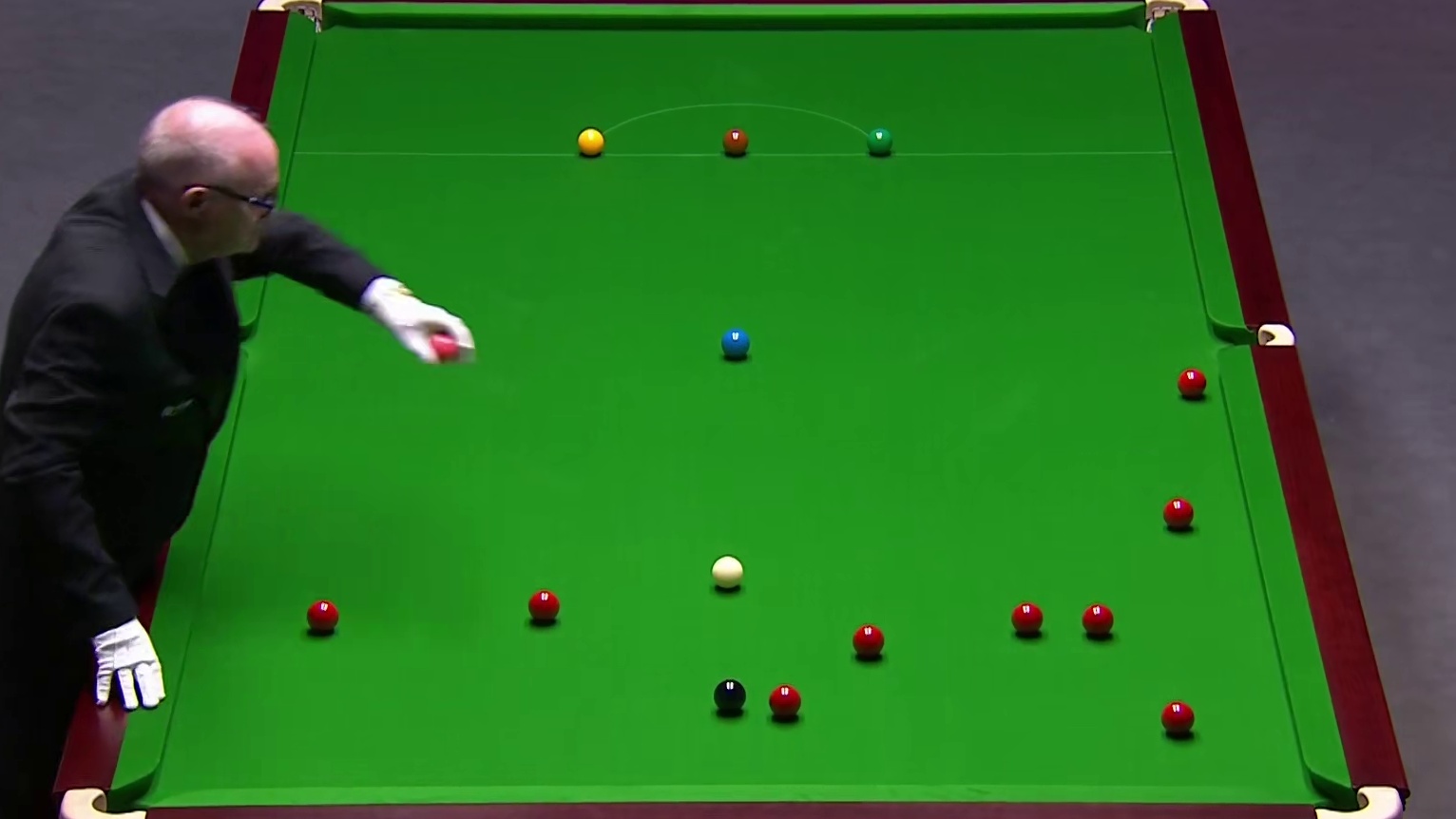 2025斯诺克英国锦标赛：吴宜泽vs罗伯逊