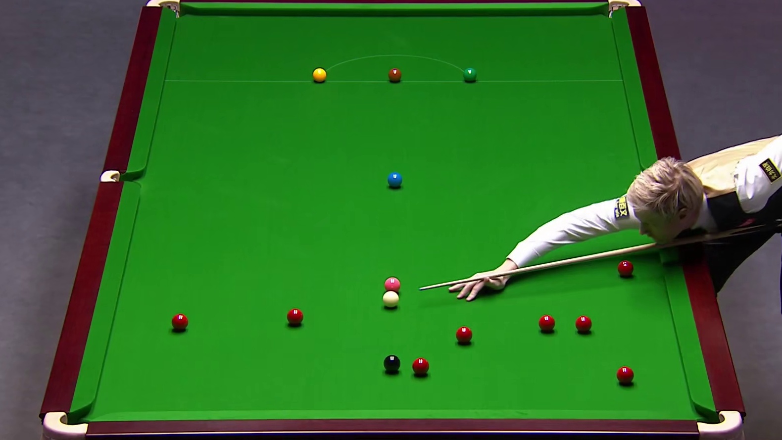 2025斯诺克英锦赛，16进8,吴宜泽VS罗伯逊， 第5局