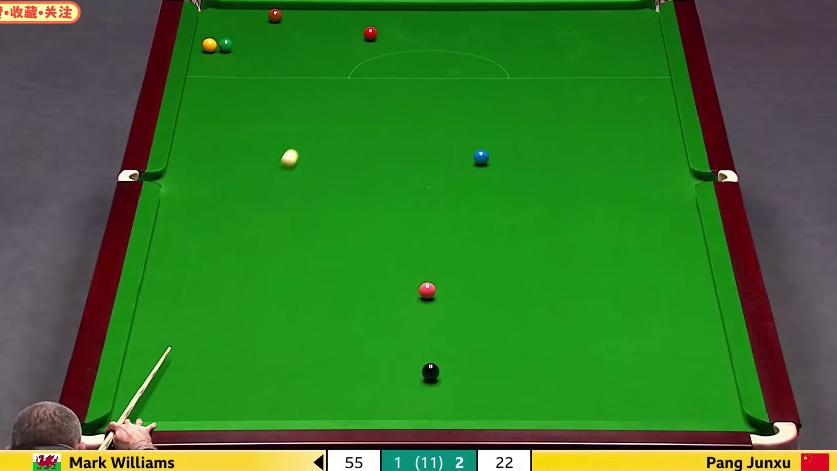 2025斯诺克英锦赛！庞俊旭3-1横扫马叔，超一分绝杀太牛了