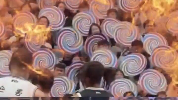 小韩独树一帜的体育文化 #篮球 #韩国 #男篮世预赛 #离谱