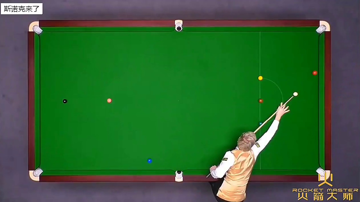 2025英锦赛，罗伯逊即将63-62完成绝杀，吴宜泽紧张到不敢看#英锦赛 #吴宜泽 #斯诺克 #丁俊