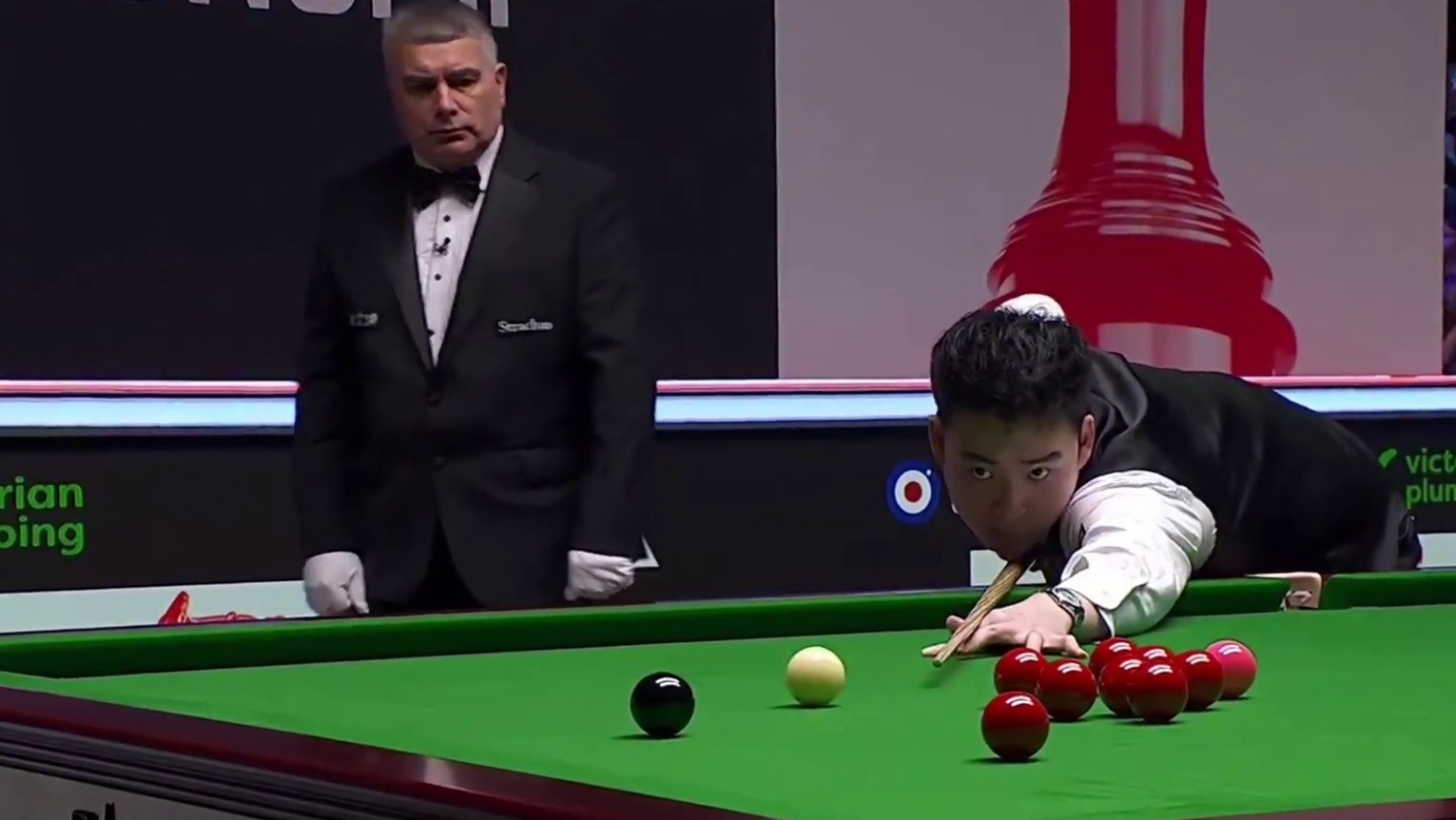 2025斯诺克英锦赛，斯佳辉再战特鲁姆普，开局上演顶级准度！