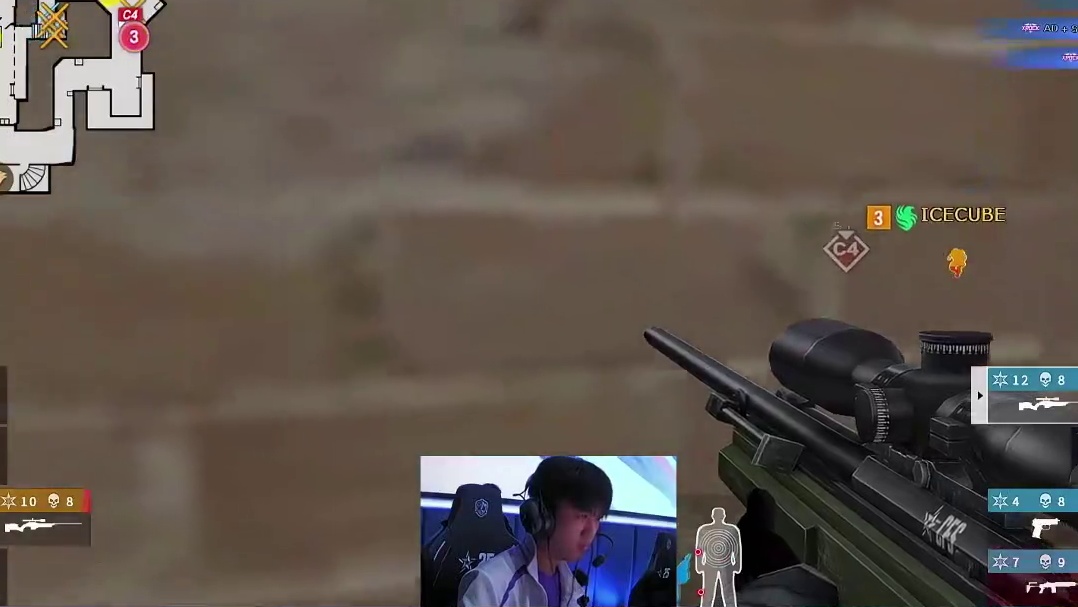 炫石小将扛旗力挽狂澜，AD小道战神豪取五杀看嗨老白鹏队