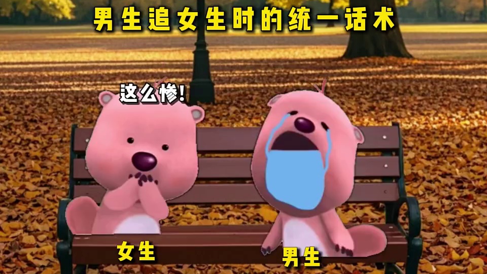 男生追女生时的统一话术