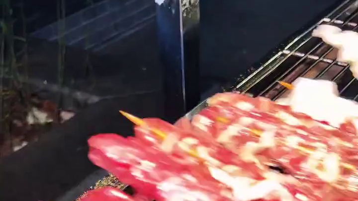 隐藏在揭阳街边鲜切现烤的牛肉串有多绝
