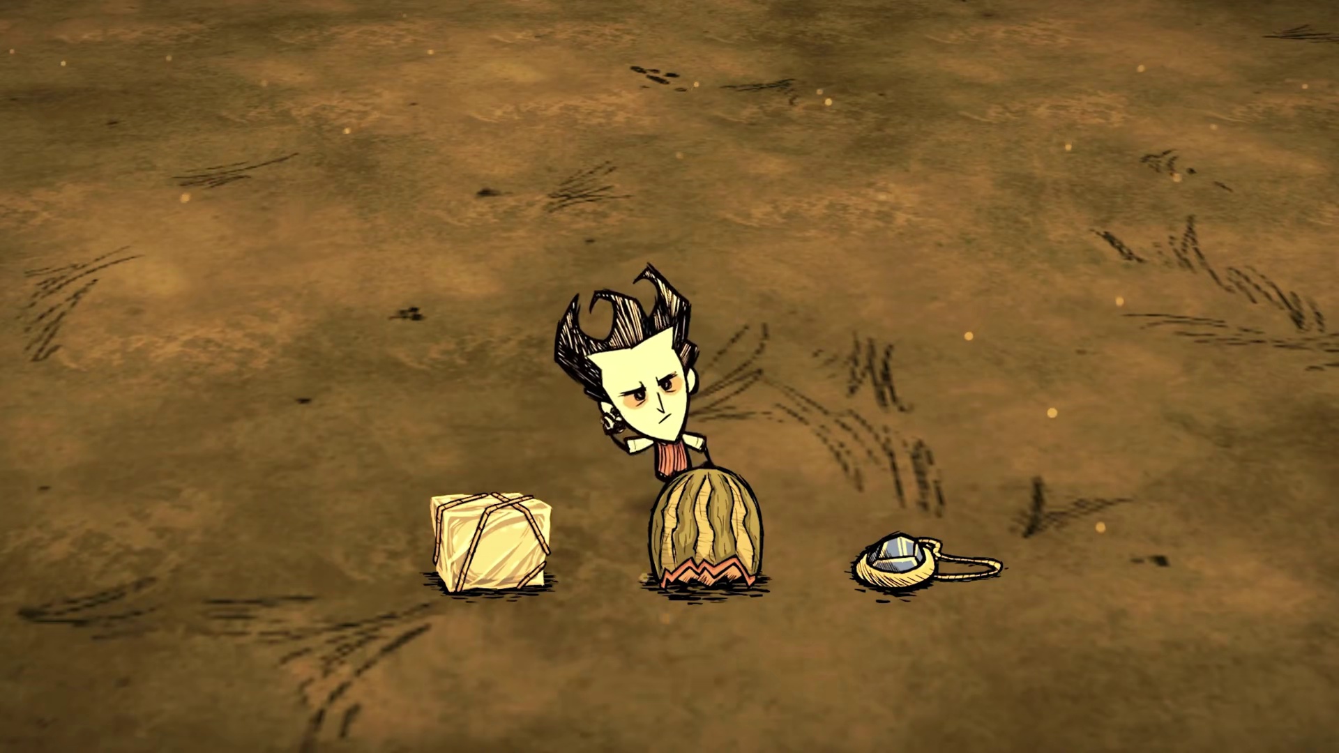 饥荒联机版：萌新的我该如何度过炎热的夏季？ #饥荒 #游戏 #游戏实况