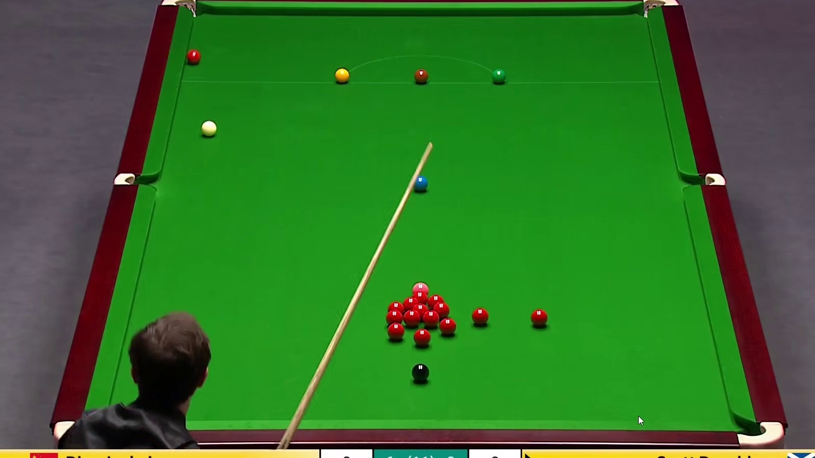 2025斯诺克英国锦标赛：丁俊晖vs唐纳森