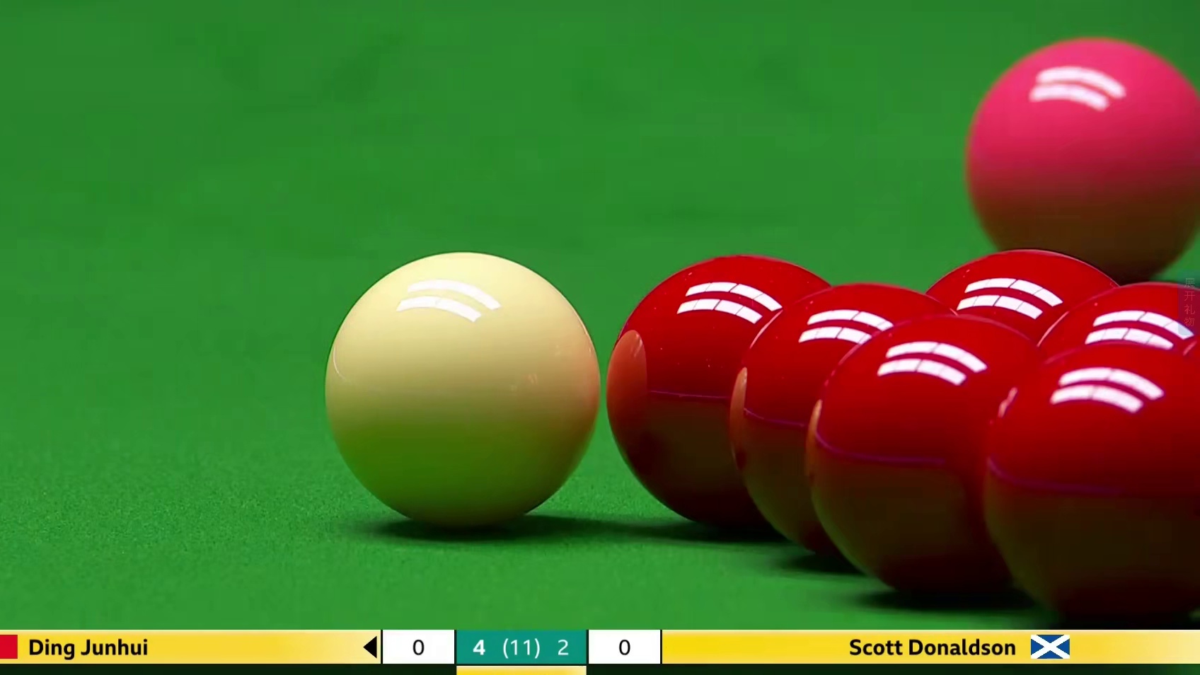 2025斯诺克英国锦标赛：丁俊晖vs唐纳森
