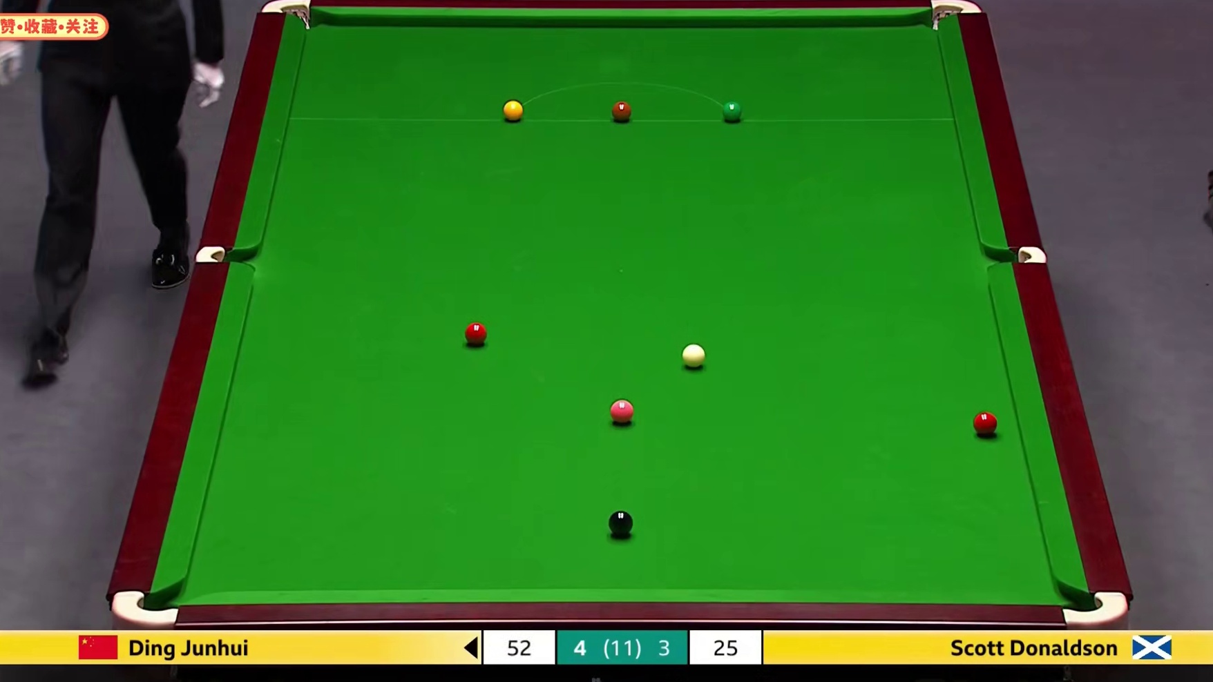 5比3决胜局来了！丁俊晖英锦赛火力全开，疯狂冲击8强名额！