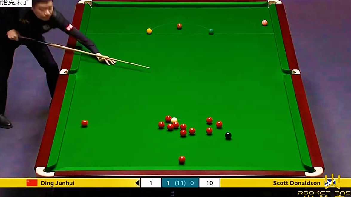 2025英锦赛，丁俊晖顶级围球过百，霸气2连鞭打懵唐纳森#丁俊晖 #英锦赛 #斯诺克