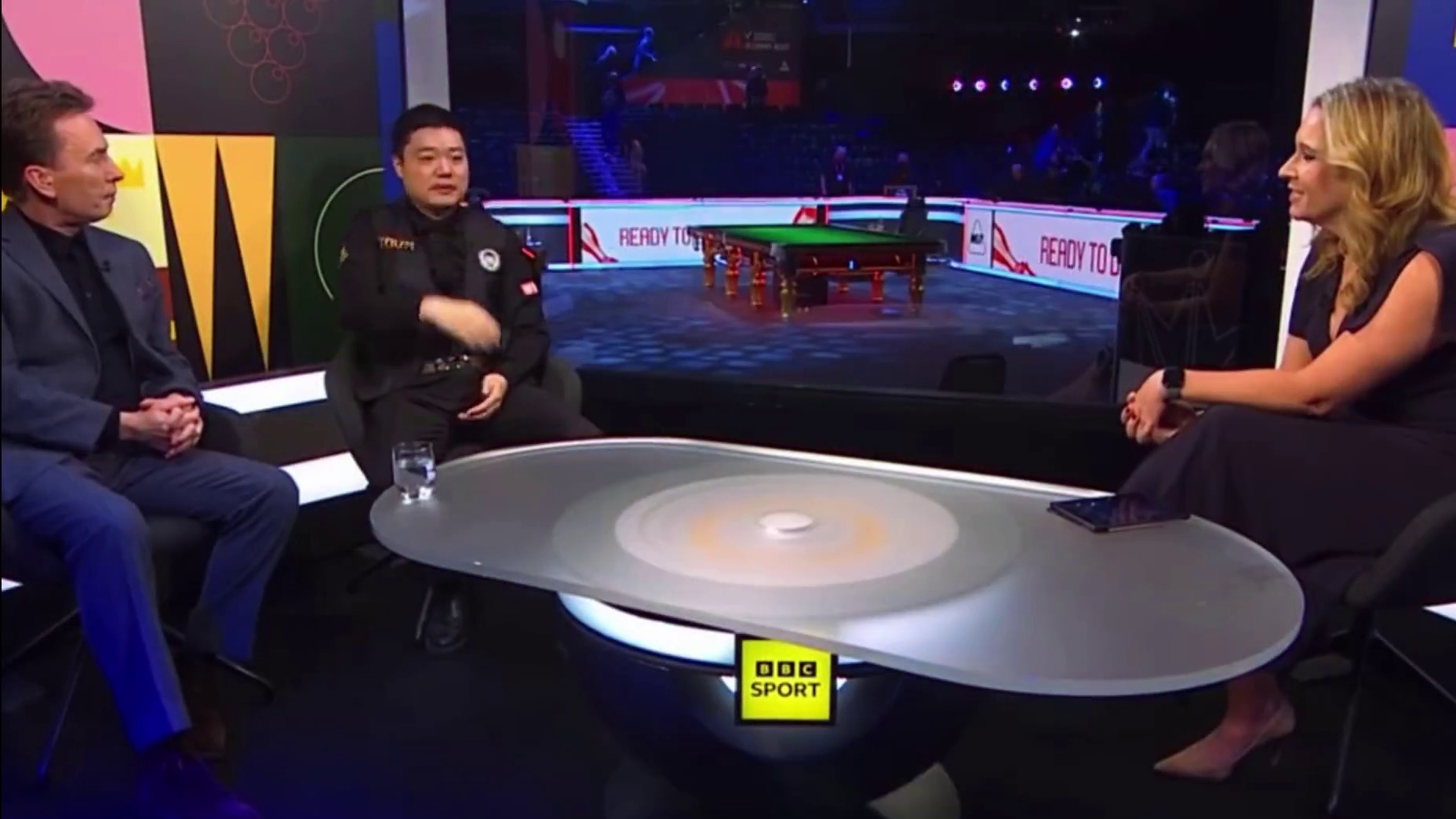 丁俊晖晋级8强赛后采访，决胜局只需要等待一个机会！