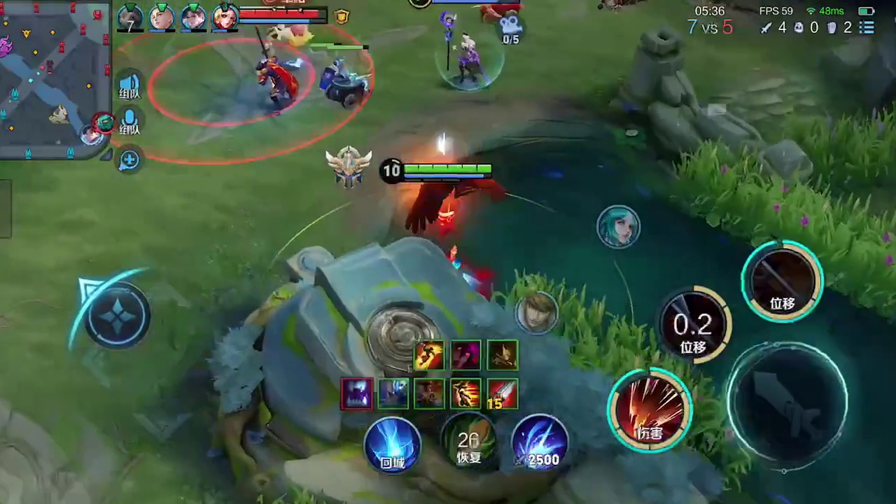 闪现逃命，逃进对面野区