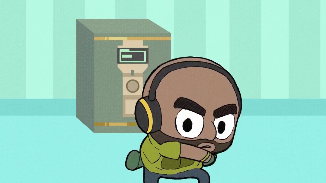 跟随节奏摆动手指，和干员一起做游戏