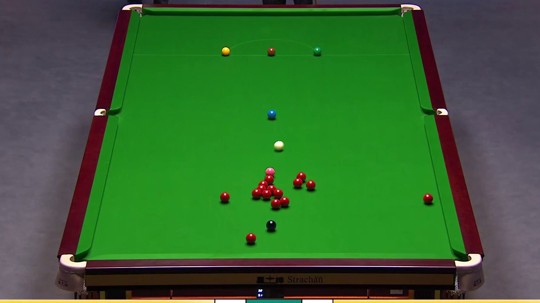 2025斯诺克英锦赛！8进4，丁俊晖VS特鲁姆普，第3局