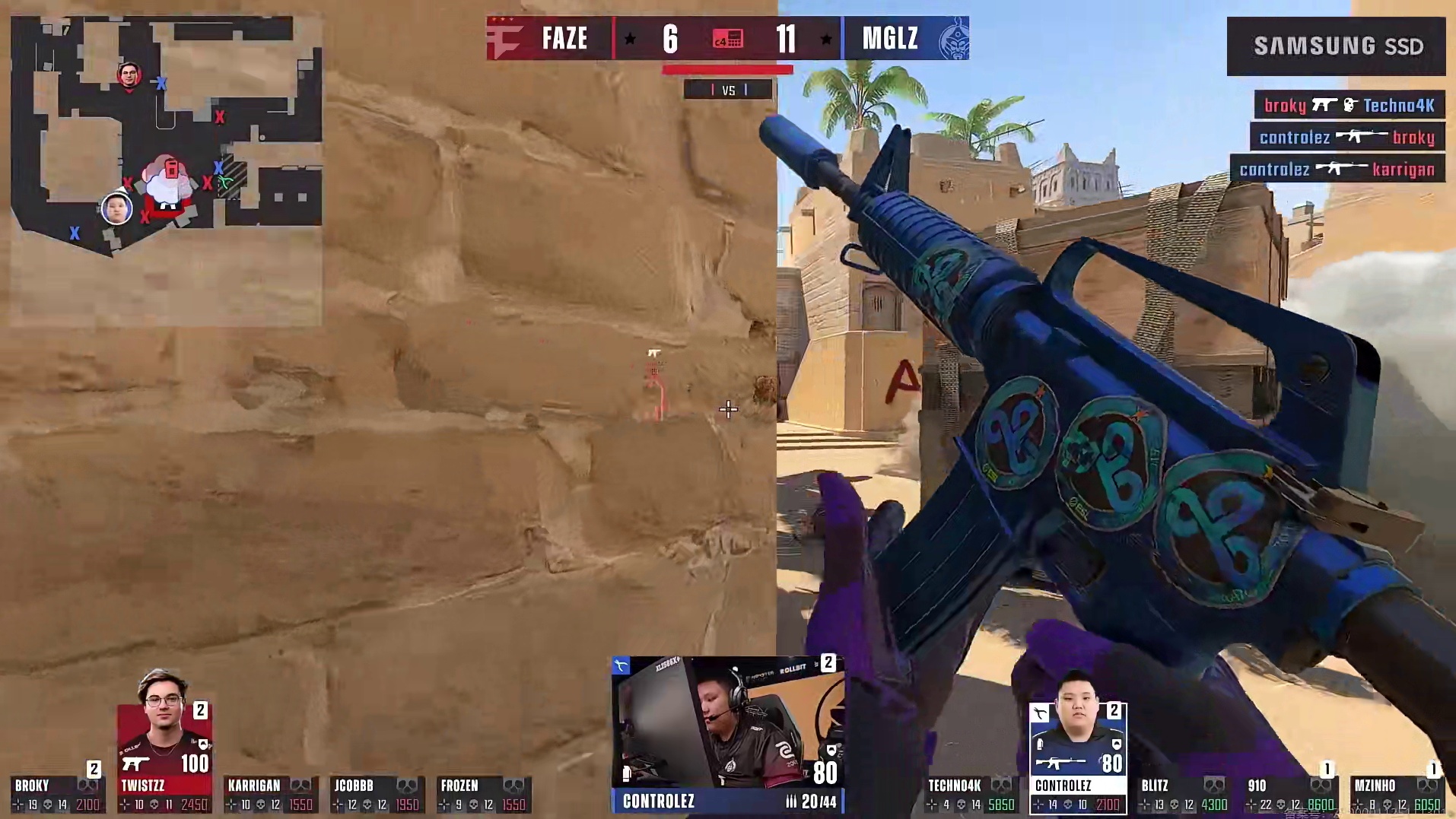 今天蒙古的残局神了，大胖又打出了一个1v3