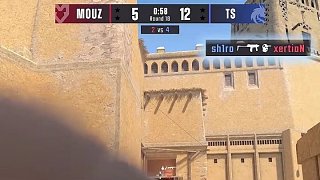 戰(zhàn)神donk！炸魚老鼠四殺終結(jié)比賽！這可是MAJOR！ #ququ #cs2 #donk #布達(dá)佩斯