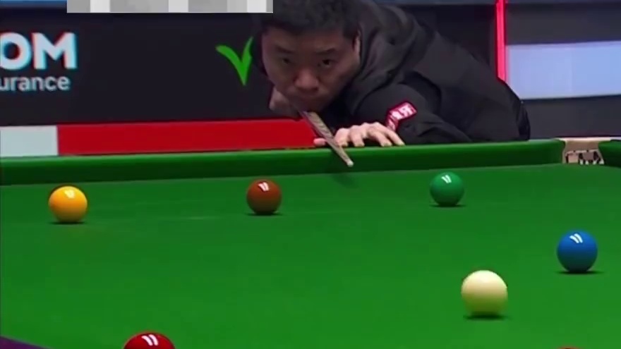 2025斯诺克英锦赛1/4决赛，丁俊晖在对阵特鲁姆普时，打出一杆精彩长台！#斯诺克 #斯诺克 #斯诺