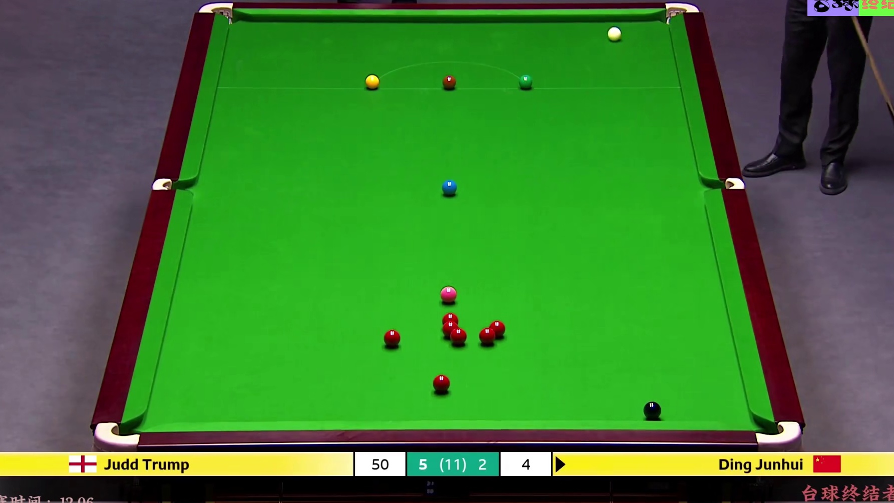 开挂了！小特6:2淘汰丁俊晖，疯狂6连鞭强势晋级半决赛 #丁俊晖 #英锦赛