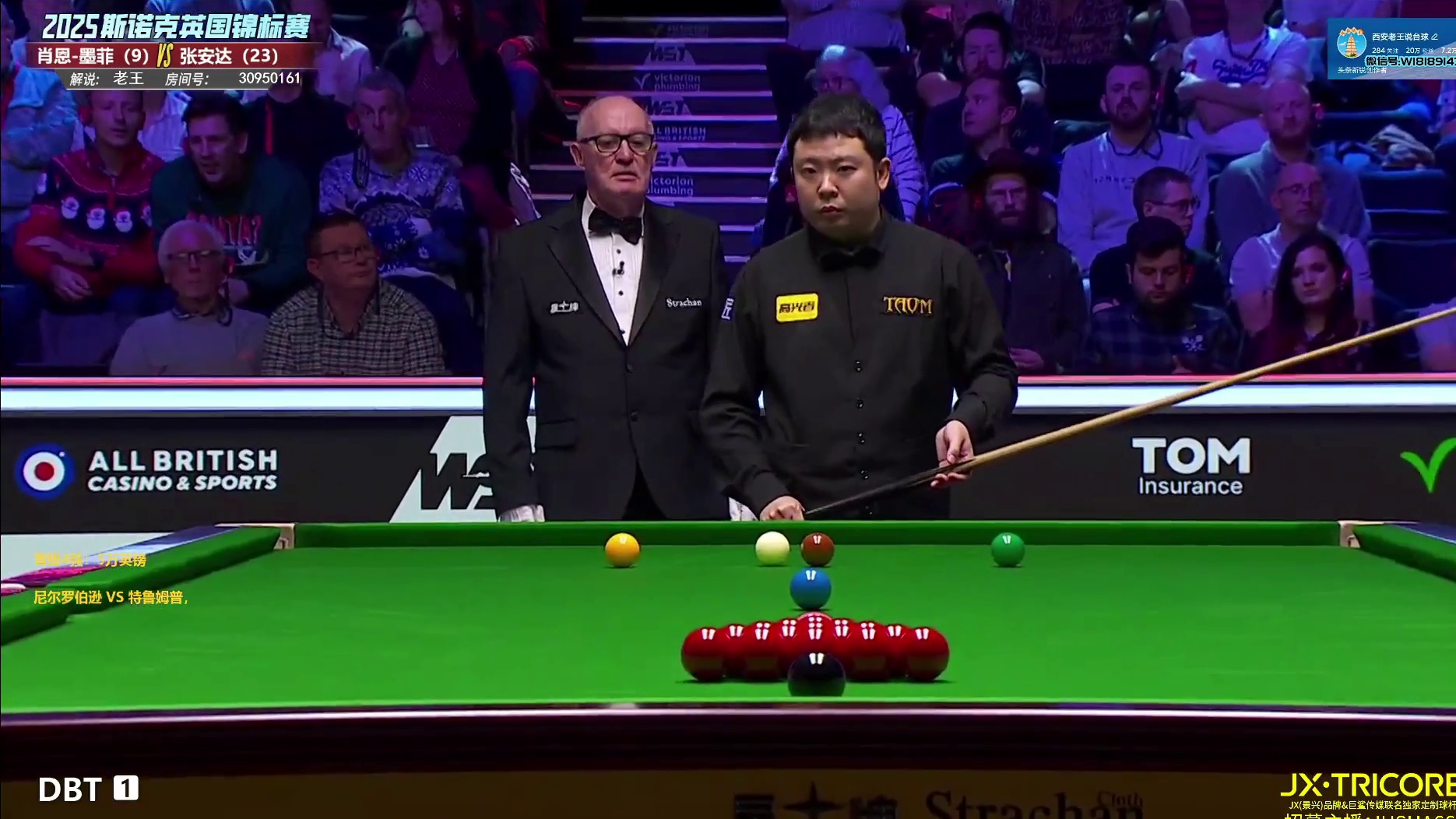 张安达VS墨菲 英锦赛第三轮8进4第8局