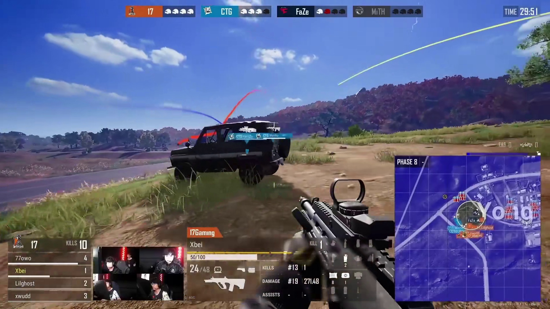 2025PGC突围赛DAY1击杀集锦