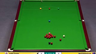 2025斯諾克英國錦標賽：特魯姆普vs羅伯遜