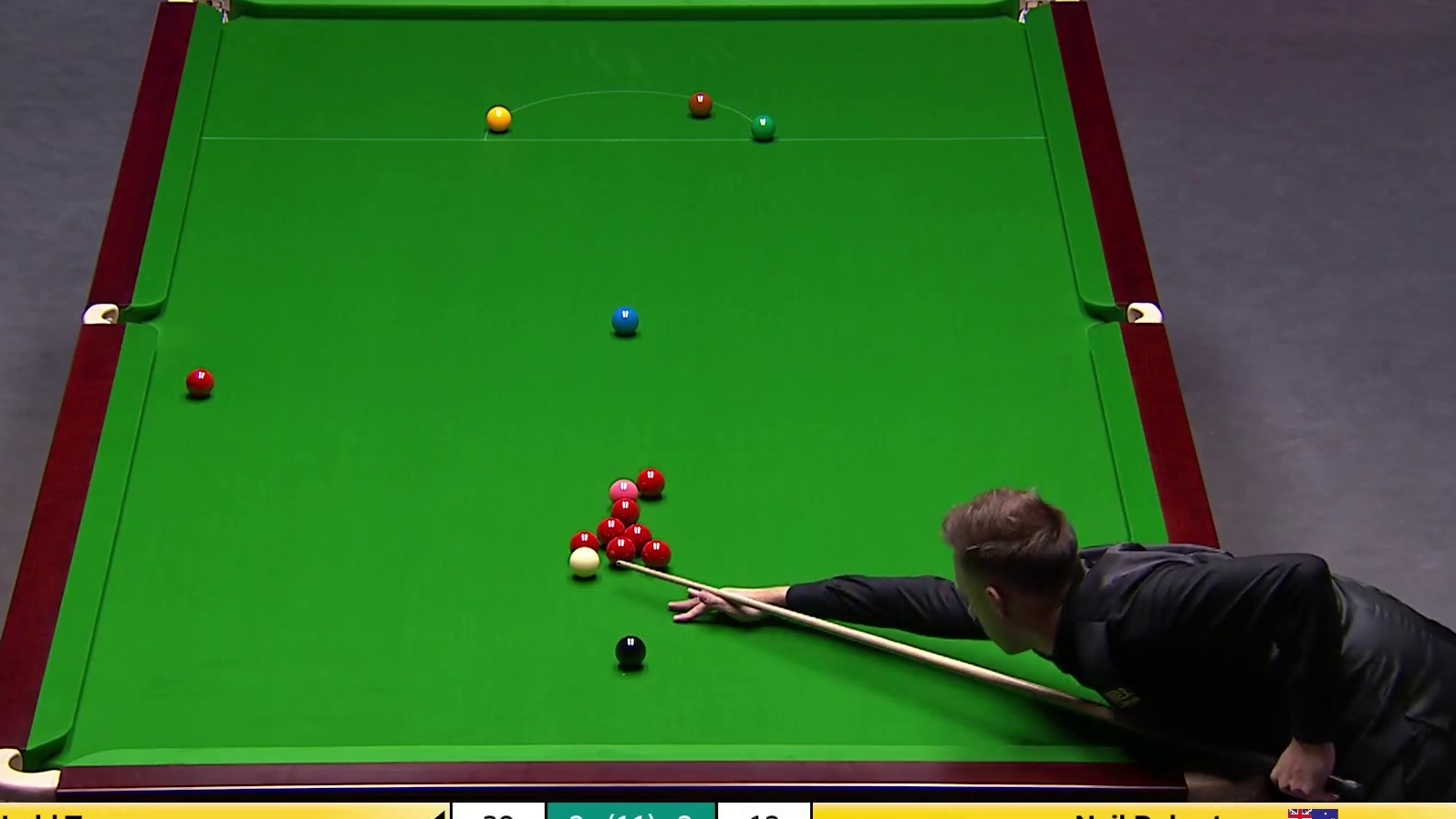 2025英锦赛半决赛！特鲁姆普VS罗伯逊，第5局中