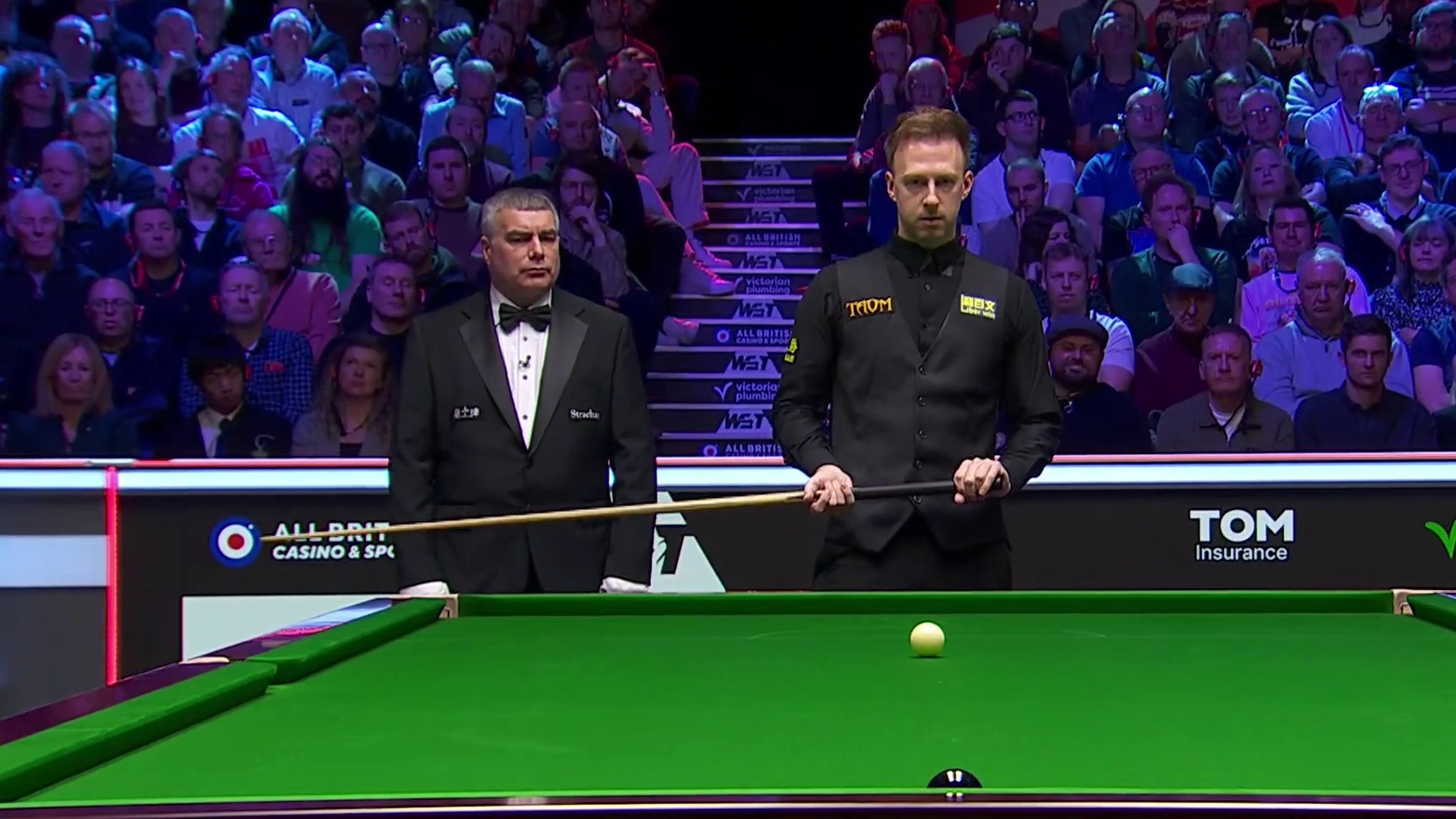 2025英锦赛半决赛！特鲁姆普VS罗伯逊，争黑翻袋绝杀