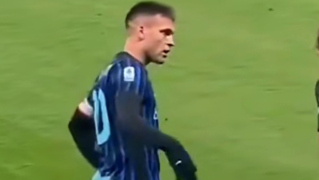 劳塔罗是不是有点飘了#足球