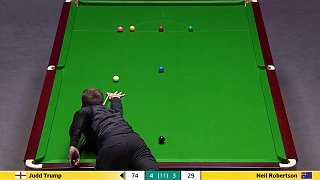 2025英錦賽半決賽！特魯姆普VS羅伯遜，5比3決勝局來(lái)了！