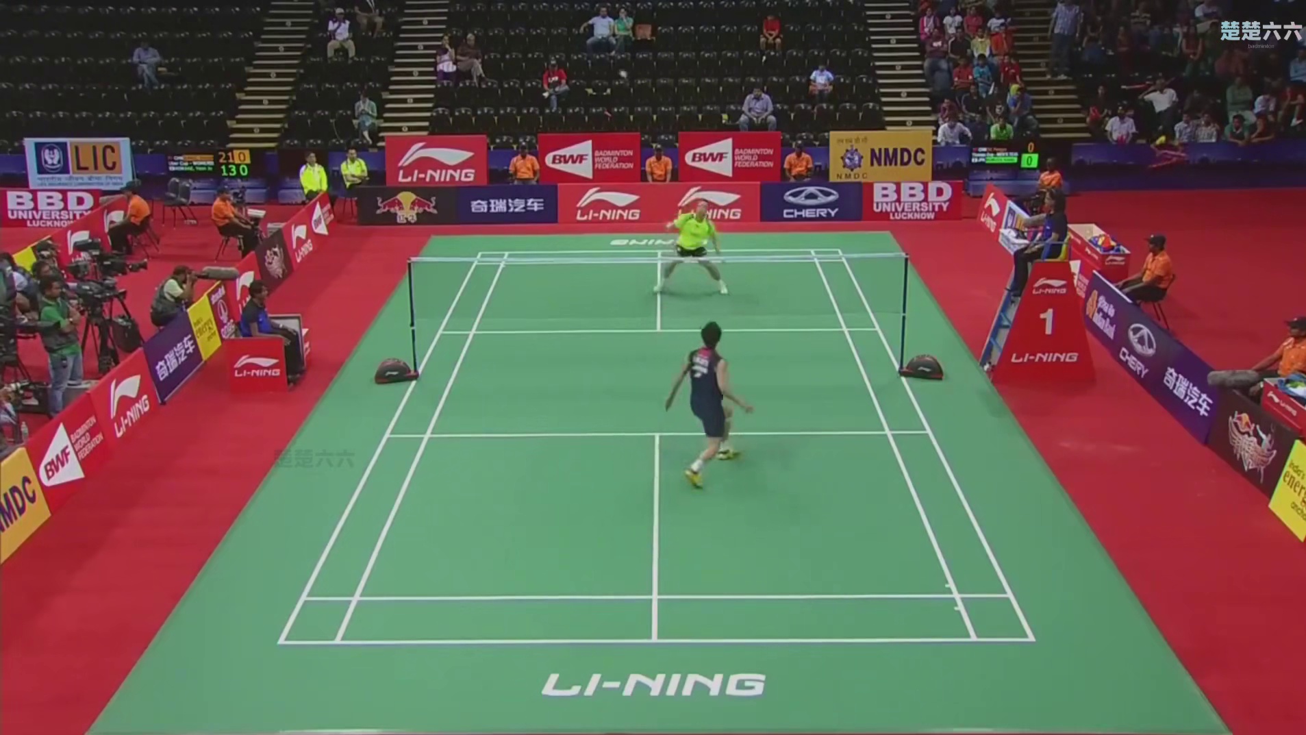 2014汤姆斯杯桃田贤斗真年轻呀，杜鹏宇被冲击极为难受 #羽毛球 #桃田贤斗 #杜鹏宇