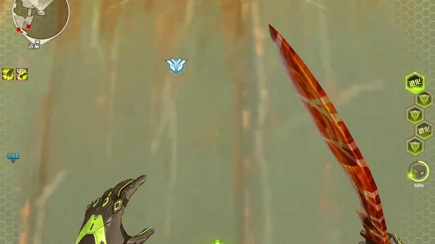 离谱！我在生化里玩起了个人刀战 #穿越火线 #CF决战天府 #cf